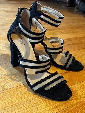 Botkier Dressy Black Heeled Sandal